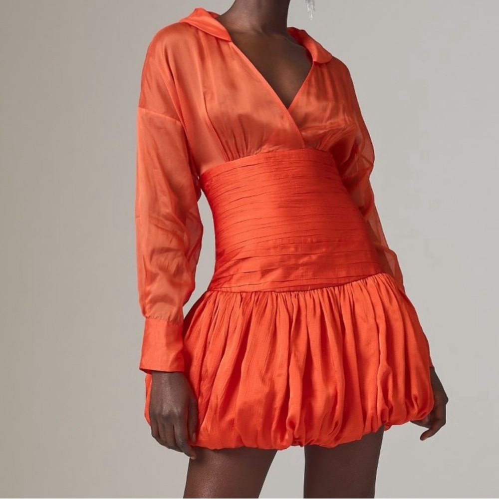 Anthropologie x Let Me Be Avant Cocktail Party Organza Bubble Dress